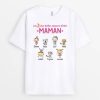Les 7 Plus Belles Raisons d’Etre Mamie – Cadeau Personnalise  T-shirt pour Mamie