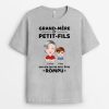 Lien qui ne peut etre rompu – Cadeau Personnalise  T-shirt Pour Mamie Maman