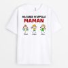 Ma Bande M’Appelle Maman Mamie – Cadeau Personnalise  T-shirt pour Maman Mamie