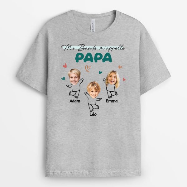 Ma Bande M’Appelle MamieMaman – Cadeau Personnalise  T-shirt pour Femme