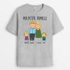 Ma Petite Famille Comme Une Famille Ordinaire Mais Plus Cool – Cadeau Personnalise  T-shirt pour Famille