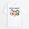 Maman De ChatPapa De Chat Version Noel Bonnet – Cadeau Personnalise  T-shirt pour Noel