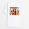 Maman De Chien Version Noel – Cadeau Personnalise  T-shirt pour Noel
