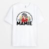 Maman Fleurs – Cadeau Personnalise  T-shirt pour Maman