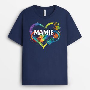Maman Mamie – Cadeau Personnalise T-shirt pour Maman Mamie Maman Mamie – Cadeau Personnalise T-shirt pour Maman Mamie