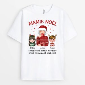 Maman Noel – Cadeau Personnalise  T-shirt pour Noel Maman Noel – Cadeau Personnalise  T-shirt pour Noel