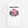Maman Ourse Avec L’Enfant – Cadeau Personnalise  T-shirt pour Maman
