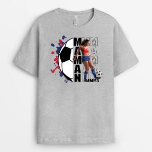 Maman Sport Cadeau Personnalise T shirt pour Femme 1