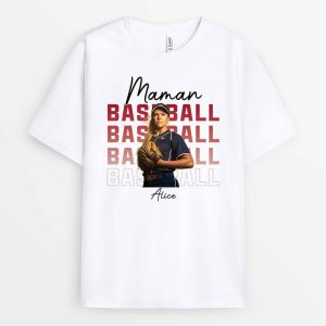 Maman Sportive – Cadeau Personnalise  T-shirt pour Maman Maman Sportive – Cadeau Personnalise  T-shirt pour Maman