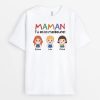 Maman, Tu Es La Meilleure – Cadeau Personnalise  T-shirt pour Maman