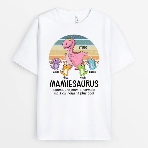 Mamansaurus Cooler – Cadeau Personnalise  T-shirt pour Femme