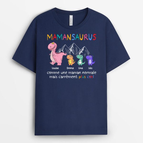 MamansaurusMamiesaurus – Cadeau Personnalise  T-shirt pour Femme