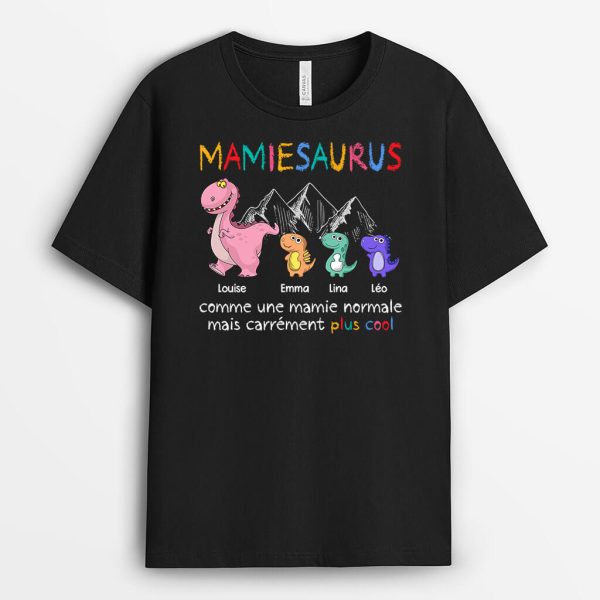 MamansaurusMamiesaurus – Cadeau Personnalise  T-shirt pour Femme