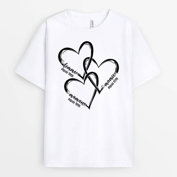 Mamie – Cadeau Personnalise  T-shirt Personnalise