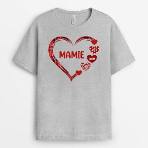 Mamie Maman – Cadeau Personnalise T-shirt pour Mamie Maman Mamie Maman – Cadeau Personnalise T-shirt pour Mamie Maman