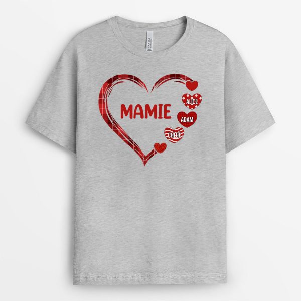 Mamie Maman – Cadeau Personnalise  T-shirt pour Mamie Maman