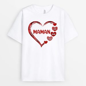Mamie Maman - Cadeau Personnalise T-shirt pour Mamie Maman 1 Mamie Maman Cadeau Personnalise T shirt pour Mamie Maman 2
