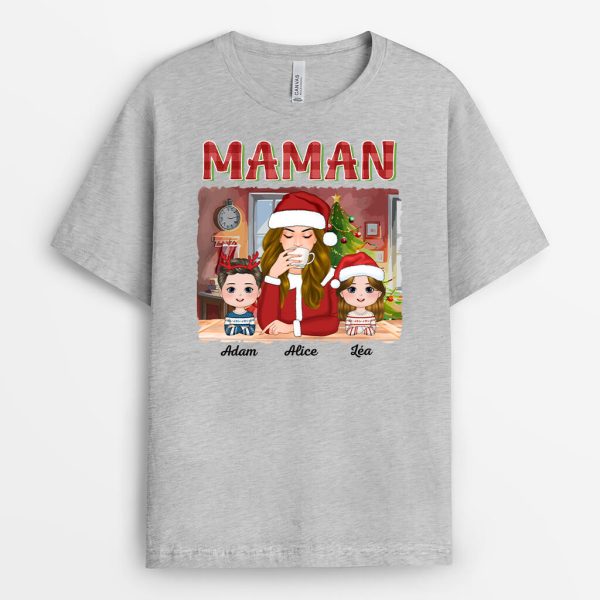 Mamie Noel – Cadeau Personnalise  T-shirt pour Noel