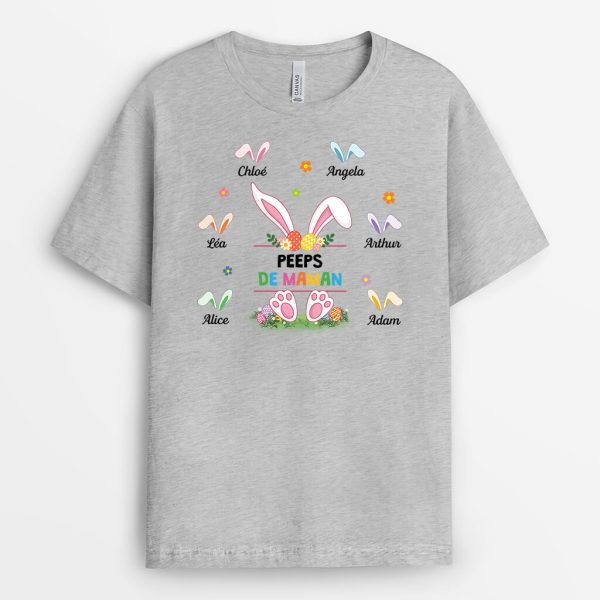 Mamie Peeps – Cadeau Personnalise  T-shirt pour Paques