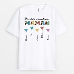 Mes Personnes Favorites M’Appellent Mamie Version Coloree – Cadeau Personnalise T-shirt pour Mamie Mes Personnes Favorites M’Appellent Mamie Version Coloree – Cadeau Personnalise T-shirt pour Mamie