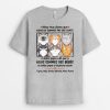 Nous Vous Disons Que Nous Ne Sommes Pas Des Chats – Cadeau Personnalise  T-shirt pour Amoureux des Animaux