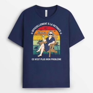 Officiellement a La Retraite Ce N’Est Plus Mon ProblEme – Cadeau PersonnalisE  T-shirt Pour Retraite Officiellement a La Retraite Ce N’Est Plus Mon ProblEme – Cadeau PersonnalisE  T-shirt Pour Retraite