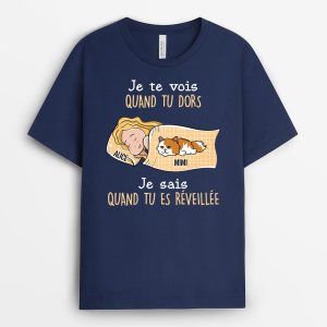 On Te Voit – Cadeau Personnalise T-shirt pour Amoureux des Chats On Te Voit – Cadeau Personnalise T-shirt pour Amoureux des Chats