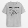 Papa Chien – Cadeau Personnalise  T-shirt pour Amoureux des Chiens