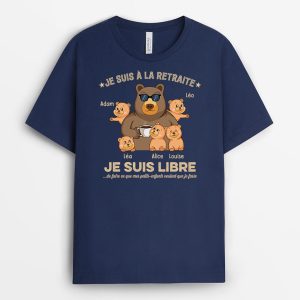 Papa Est Libre De Faire Ce Que Ses Enfant Veulent – Cadeau Personnalise  T-shirt Pour Homme Papa Est Libre De Faire Ce Que Ses Enfant Veulent – Cadeau Personnalise  T-shirt Pour Homme