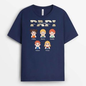 Papa, On T_Aime – Cadeau Personnalise  T-shirt pour Papa Papa, On T_Aime – Cadeau Personnalise  T-shirt pour Papa