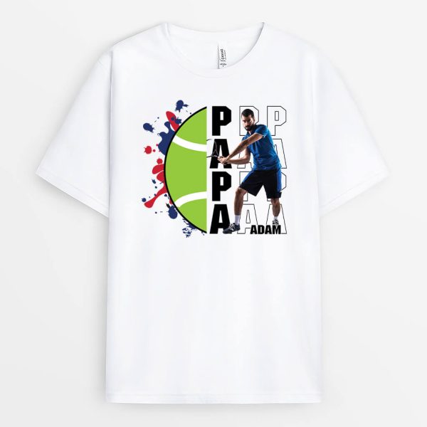 Papa Sport – Cadeau Personnalise  T-shirt pour Homme