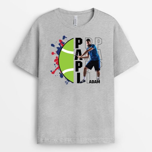 Papa Sport – Cadeau Personnalise  T-shirt pour Homme