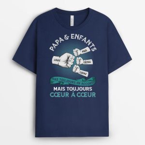 PapaPapy Et FilleFils Toujours Cœur A Coeur – Cadeau Personnalise  T-shirt pour Homme PapaPapy Et FilleFils Toujours Cœur A Coeur – Cadeau Personnalise  T-shirt pour Homme