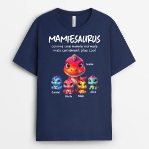 Papasaurus Papysaurus 3D – Cadeau Personnalise  T-shirt pour Homme Papasaurus Papysaurus 3D – Cadeau Personnalise  T-shirt pour Homme