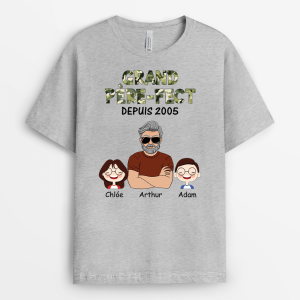 Pere-fect Grand Pere-fect – Cadeau Personnalise  T-shirt pour Papa Pere-fect Grand Pere-fect – Cadeau Personnalise  T-shirt pour Papa