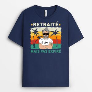 Retraite Mais Pas Expire – Cadeau Personnalise  T-shirt pour Papa Papi Retraite Mais Pas Expire – Cadeau Personnalise  T-shirt pour Papa Papi