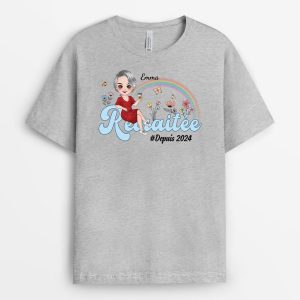 Retraitee Depuis – Cadeau Personnalise  T-shirt Pour Homme Retraitee Depuis – Cadeau Personnalise  T-shirt Pour Homme