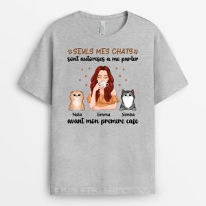 Sauf Si Tu Es Mon Chat… – Cadeau Personnalise  T-shirt pour les amoureux des animaux Sauf Si Tu Es Mon Chat… – Cadeau Personnalise  T-shirt pour les amoureux des animaux