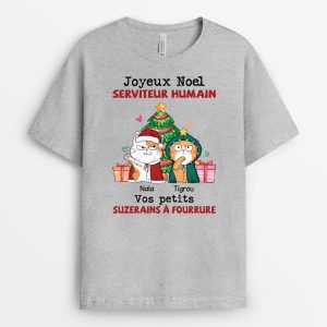 Serviteur Humain de Noel – Cadeau Personnalise T-shirt pour les amoureux des animaux Serviteur Humain de Noel – Cadeau Personnalise T-shirt pour les amoureux des animaux