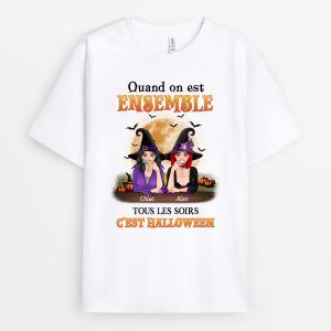 Sorcieres Meilleures Amies – Cadeaux personnalises  T-shirts pour Halloween Sorcieres Meilleures Amies – Cadeaux personnalises  T-shirts pour Halloween