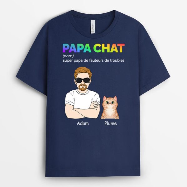 Super Papa De Fauteurs De Troubles Version Chat