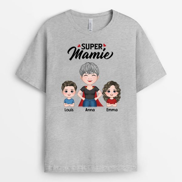 Superbe Maman – Cadeau Personnalise  T-shirt Pour Femme