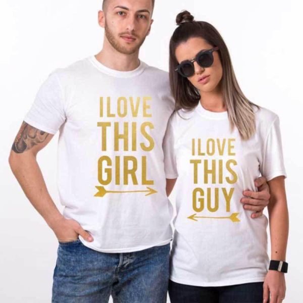 T Shirt Assorti Couple