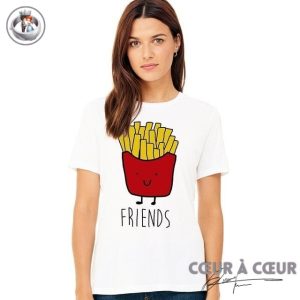 T-Shirt BFF BurgerFrites T-Shirt BFF BurgerFrites