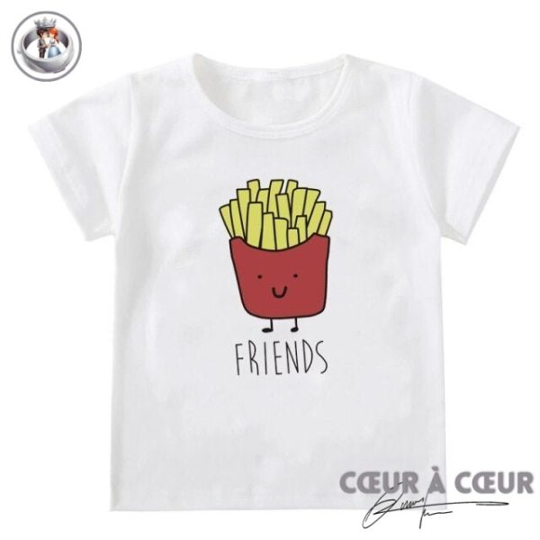 T-Shirt Best Friend Fille