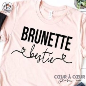 T-Shirt Blonde Brunette T-Shirt Blonde Brunette