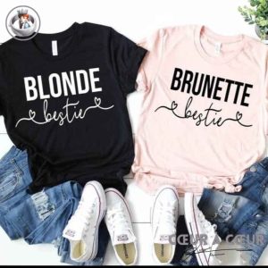 T Shirt Blonde Brunette 4