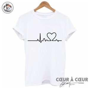 T-Shirt Frequence Cardiaque T-Shirt Frequence Cardiaque