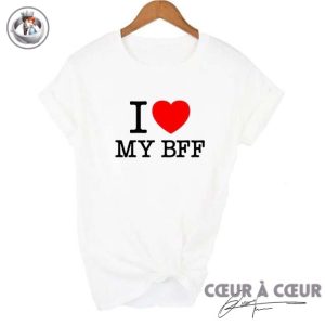 T Shirt I Love My Best Friend 3