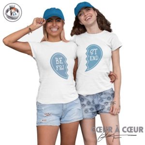 T Shirt Personnalis Meilleure Amie 3